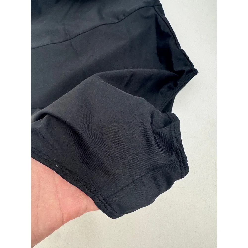 Summersalt One Piece Swimsuit Women Size 4 Black Square Neck Adjustable Straps
